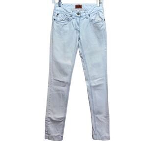 MIssoni White Skinny Jeans 24